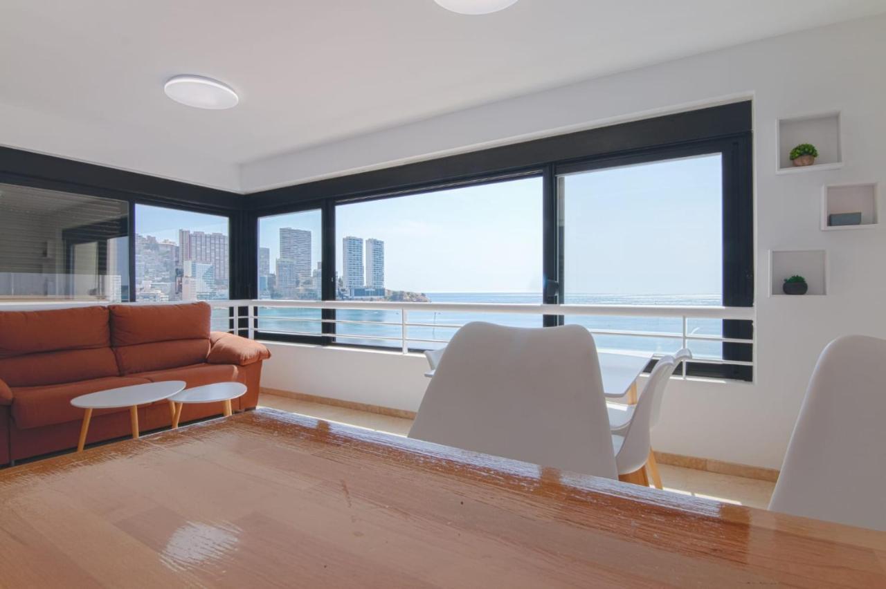 Luminoso Apartamento En Primera Linea De Playa بينايدورم المظهر الخارجي الصورة