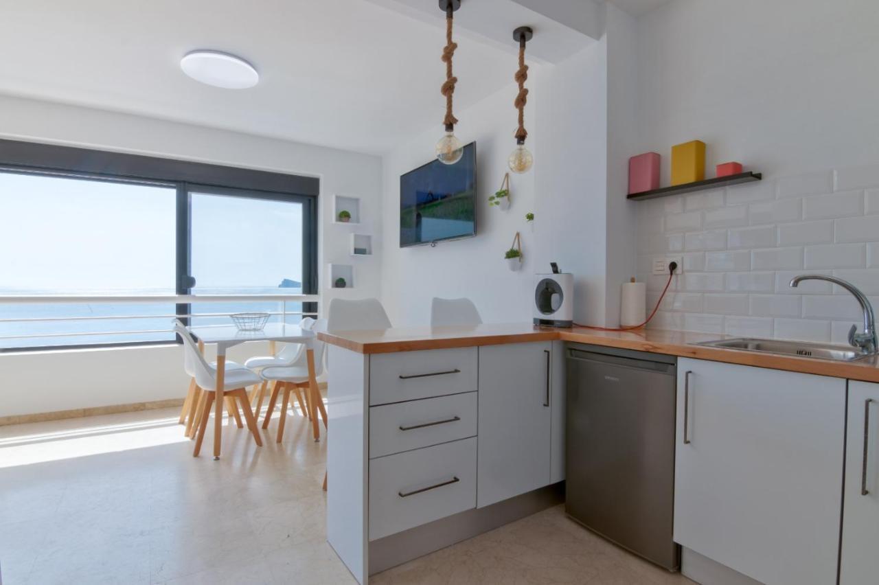 Luminoso Apartamento En Primera Linea De Playa بينايدورم المظهر الخارجي الصورة